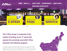 Tablet Screenshot of e-zpass.net